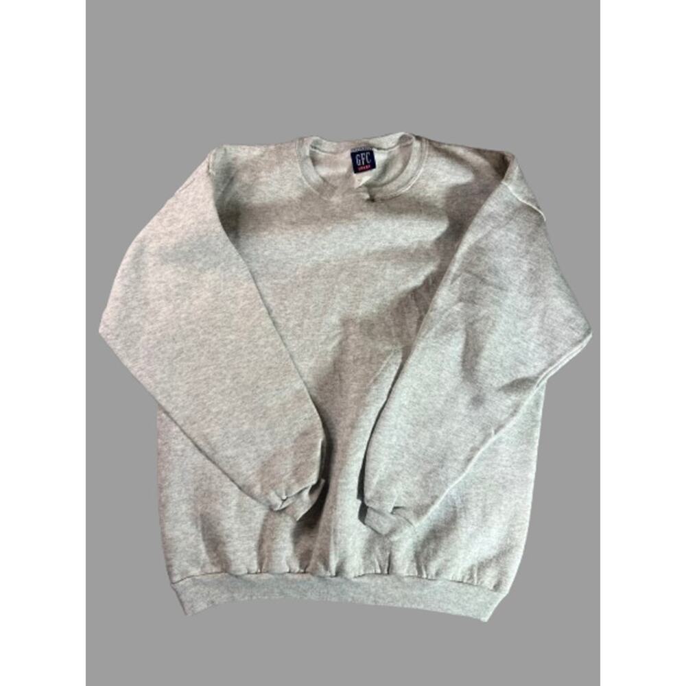 vintage GFC Sport gray crewneck sweatshirt L made in USA